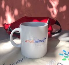 ''Umut Bilimde'' Baskılı Kupa Bardak