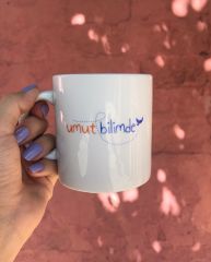 ''Umut Bilimde'' Baskılı Kupa Bardak